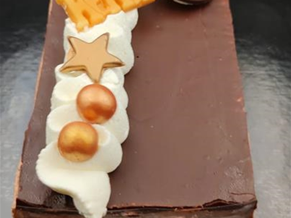 Chocolade kerst schnitte Limited edition